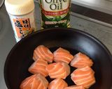 覚：サーモンとレモンぽん酢作り方4写真