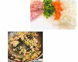 野菜嫌いな子供も食べるオムライス♬作り方1写真