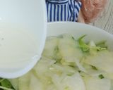リカちゃん♡水菜と林檎の甘酸っぱドレ和え作り方8写真