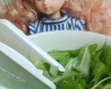 リカちゃん♡水菜と林檎の甘酸っぱドレ和え作り方11写真