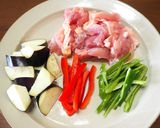 あごだしつゆのグリーンカレー作り方2写真