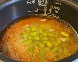 時短・簡単！茶豆とツナの炊き込みご飯作り方3写真