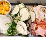 手作りピザ生地&トマトソース✨夏野菜ピザ作り方10写真