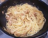 和風♡ツナの柚子胡椒パスタ♪作り方9写真