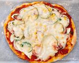 手作りピザ生地&トマトソース✨夏野菜ピザ作り方13写真