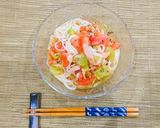 キウイ&トマトのぶっかけツナそうめん作り方3写真