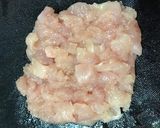 ゼスプリキウイと鶏胸肉の冷製ミルフィーユ作り方3写真