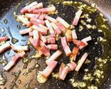 ブロッコリーとベーコンのトマトパスタ作り方2写真
