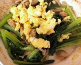 ベビーほたてと小松菜のバター醤油炒め作り方4写真