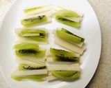 お餅とキウイの肉巻きキウイ醤油ダレ作り方1写真