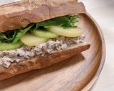 ❁キウイマリネとサバ缶リエットのサンド❁作り方7写真