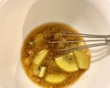 キウイと柔らか豚肉の洋風生姜焼き作り方3写真