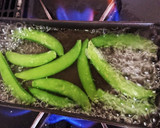 お弁当★スナップエンドウとソーセージ炒め作り方1写真