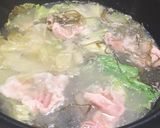 刻み昆布と豚しゃぶ鍋作り方4写真