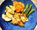 バルサミコでグリルチキン&グリル野菜作り方5写真