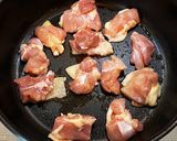 鶏と野菜のにんにく甘酢炒め作り方2写真