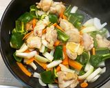 鶏と野菜のにんにく甘酢炒め作り方3写真