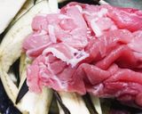 豚肉と茄子のレンチンオイスターソース炒め作り方2写真
