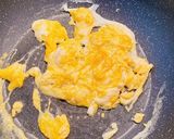 ☆レタスときのこの餡掛けチャーハン☆作り方2写真