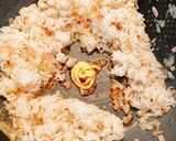 ☆レタスときのこの餡掛けチャーハン☆作り方4写真