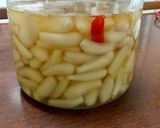 らっきょうの甘酢漬け(食べられる様に)作り方9写真