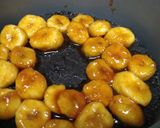バナナとキャラメルのチーズケーキ作り方20写真