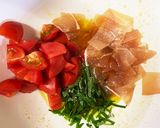 生ハムトマトの冷製パスタ作り方3写真