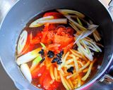 市販の醤油ラーメンで酸辣湯麺作り方2写真