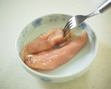 柚子胡椒香るササミの塩麴酒蒸し作り方3写真