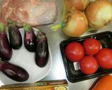 夏野菜で無水カレー作り方1写真