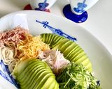 見た目美しアボガドそうめん！作り方11写真