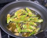 スパイシーで低糖質!オクラのカレー炒め作り方3写真