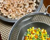 旦那大絶賛！エビピラフ作り方1写真