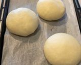 ふんわり軽い甘めのバンズ〜胡麻風味〜作り方13写真