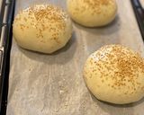 ふんわり軽い甘めのバンズ〜胡麻風味〜作り方15写真