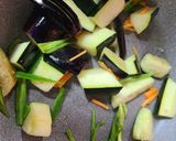 麻婆茄子の素で簡単★麻婆ズッキーニ作り方3写真