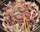 豚こま肉のケチャップ炒め作り方3写真