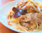 豚バラ肉ともやしのふんわり卵炒め作り方7写真