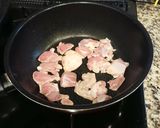 鶏肉とネギのポン酢炒め作り方2写真