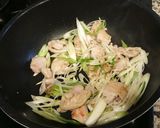鶏肉とネギのポン酢炒め作り方3写真