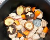 高野豆腐と鶏肉の煮物♪作り方4写真