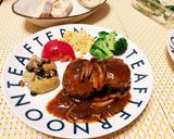 簡単煮込みハンバーグ♡デミグラスソース作り方6写真