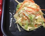 栄養満点！洋風あさりお好み焼き作り方6写真