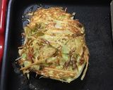 栄養満点！洋風あさりお好み焼き作り方8写真