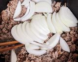 箸が止まらない！キム玉牛丼作り方3写真