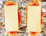 トースターで簡単♡鶏ささみ明太チーズ焼き作り方3写真