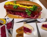 ハーブレモンソーセージのホットドッグ作り方7写真