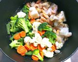 野菜ジュースで簡単◎シーフード煮込み作り方3写真