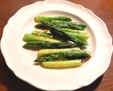 黄金色　新玉葱の芯の部分のオイル蒸し作り方12写真