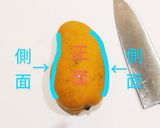 マンゴーを99%無駄なく剥く方法！！作り方1写真